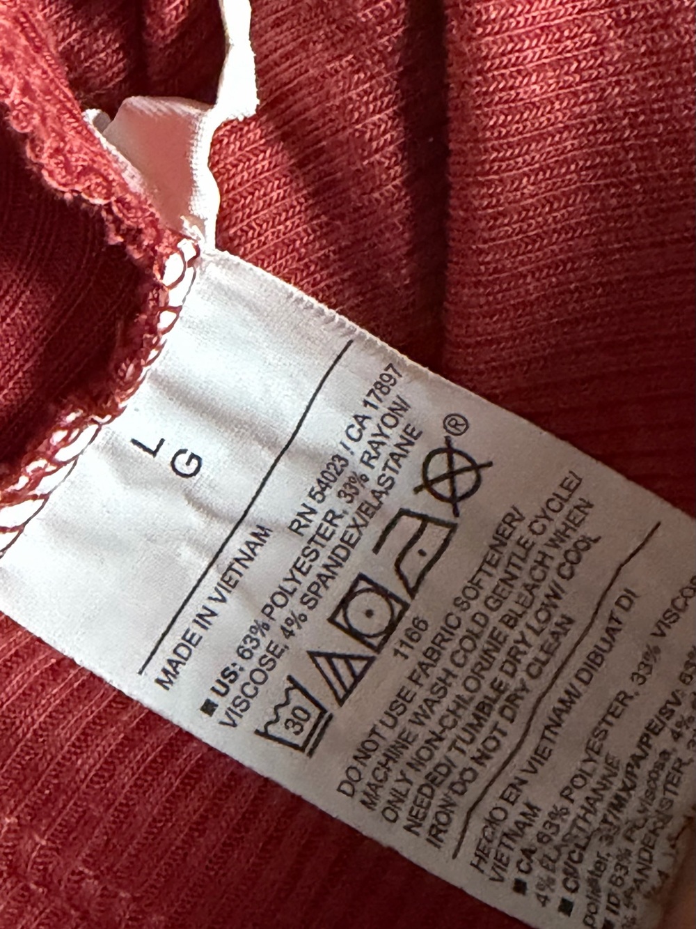 Ultra Lite Rib-Knit T-Shirt - Picture 6 of 8